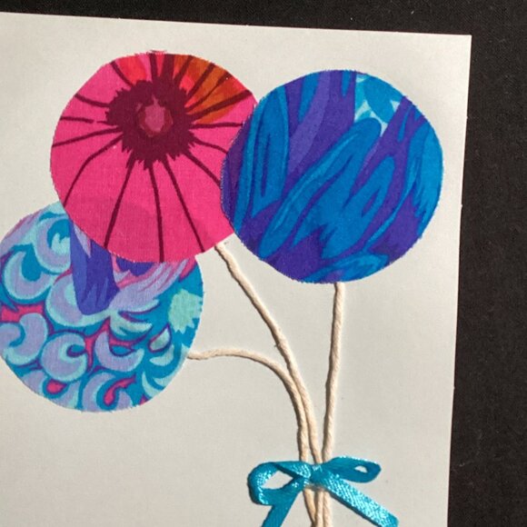 Handmade blank cards (Kaffe Fassett fabrics) #11 - Picture 4 of 4